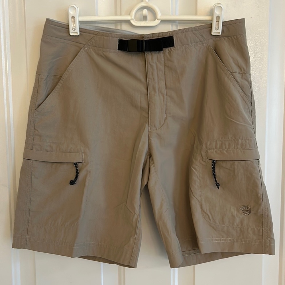 Mountain HardWear Khaki Shorts-Size 8